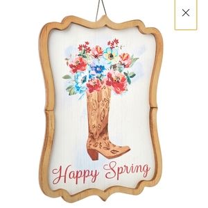 Pioneer Woman Happy Spring Sign